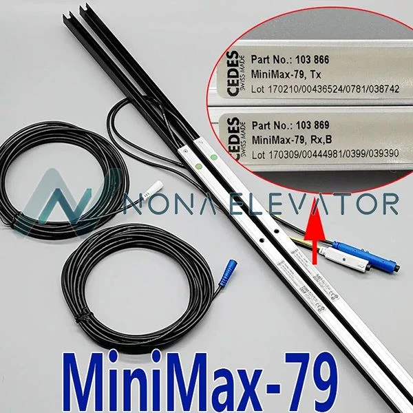 CEDES Elevator Door Sensor MiniMax-159 MiniMax-79 transmitter
