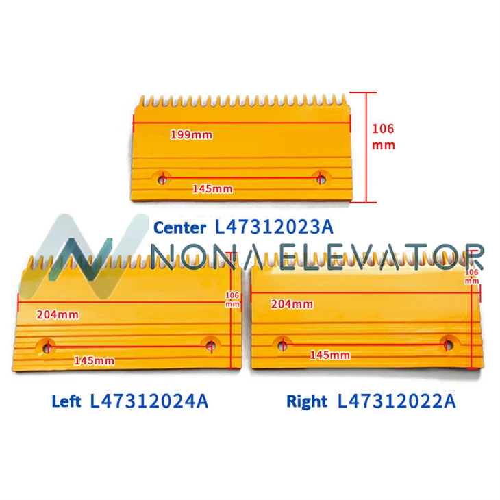 XIZI OTIS Escalator Comb Plate L47312023A