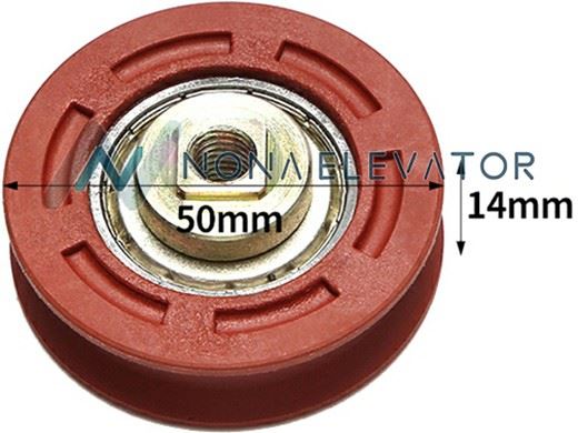 KONE elevator door roller 50x14x6201