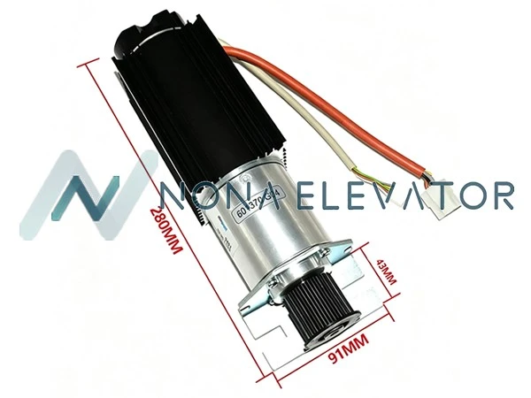 KM601370G03 KONE car door motor for 3000S elevator door operator 4250mA